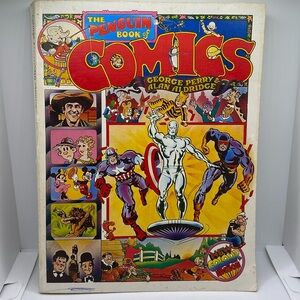 The Penguin Book of Comics by George Perry & Alan Aldridge 1971 Vintage